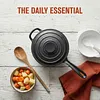 Cast Iron Milk Pot Easy To Clean Non Stick Sauce Pots.Small Cooking Pot with Lid and Long Handle for Restaurant Household Cooking