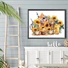 >SALE<5D DIY Full Round Drill Diamond Painting Sunflower Drink Kit Home Decor 40x30cm
