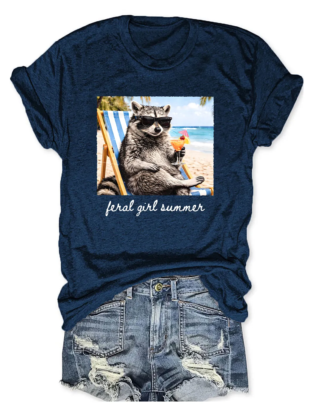 Feral Girl Summer T-shirt