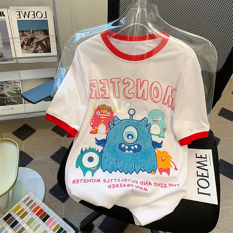 Sweet Little Monster Summer T-shirt weebmemes