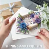 (US Only)6PCS DIY Diamond Art Greeting Cards Birthday Theme Congratulations Cards & Gifts