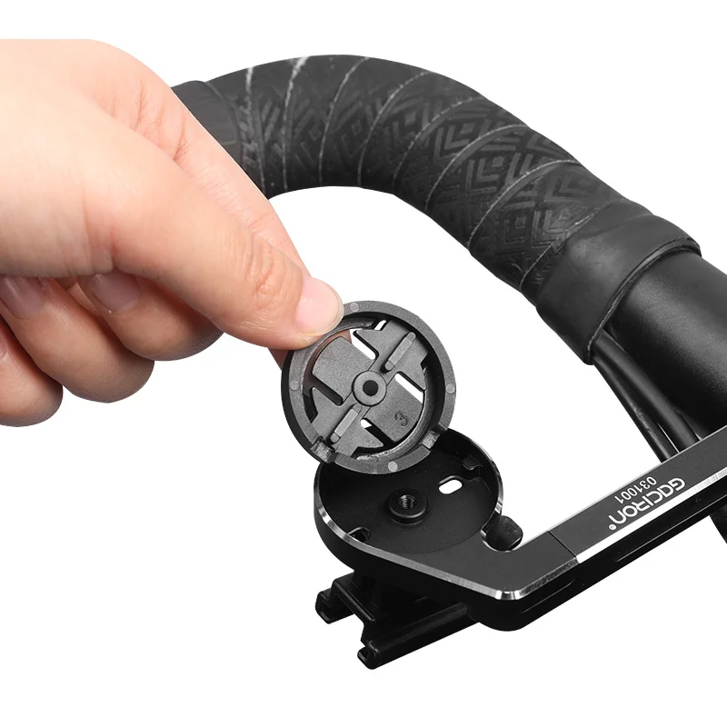 Gaciron H10C Bike Computer Mount for Garmin Bicycle Aluminum Bracket For Gopro Camera & Stopwatch Adjustable Cycling Lamp Holder