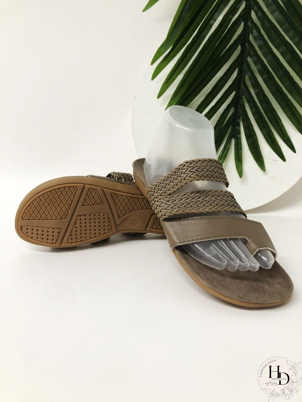 Bohemian Braided Vintage Slippers
