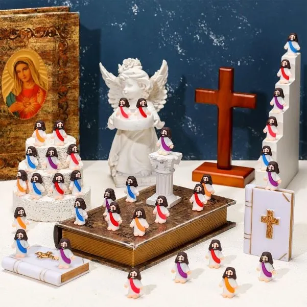 Easter Pre-Sale SAVE 49%🔥Original Design Mini Jesus Figures Jesus Loves You