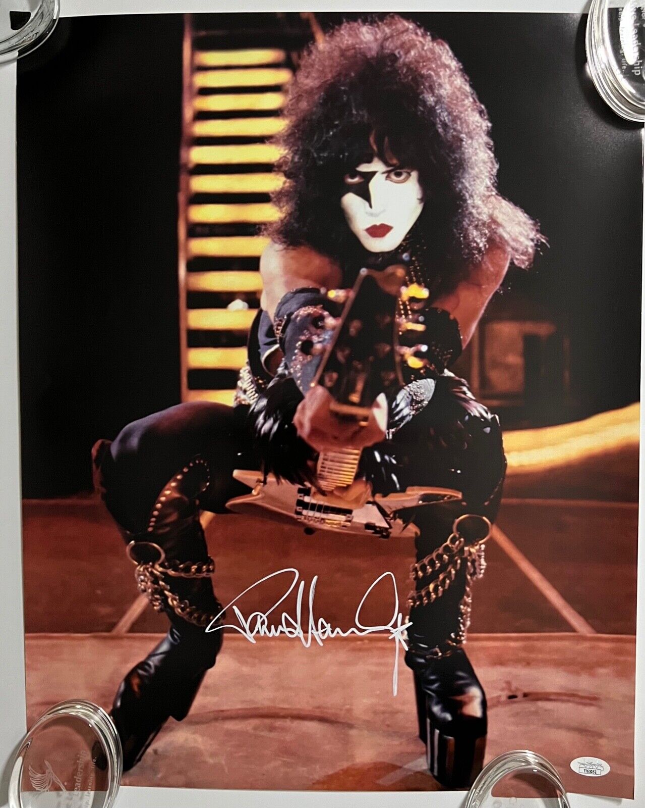 KISS JSA Paul Stanley Autograph Signed 16 x 20 Poster Photo Poster painting Alive II