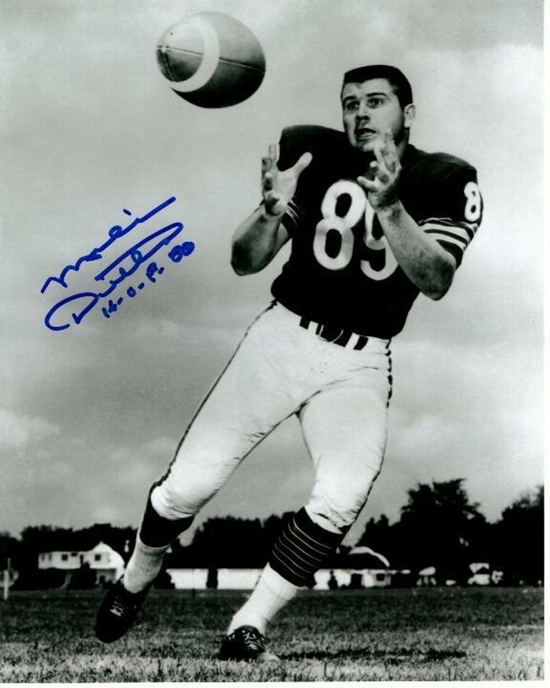 Mike ditka signed autographed nfl chicago bears Photo Poster painting