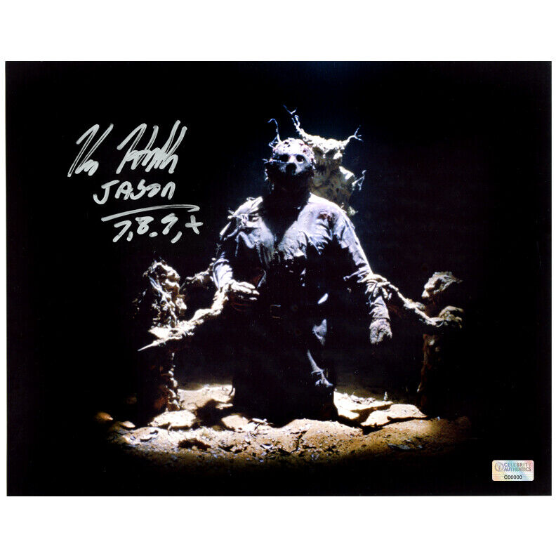 Kane Hodder Autographed Jason Goes to Hell: The Final Friday 8×10 Scene Photo Poster painting