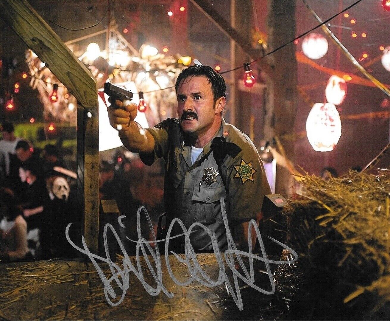 * DAVID ARQUETTE * signed autographed 8x10 Photo Poster painting * SCREAM * 4