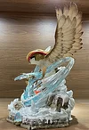 Pidgeot Blizzard Scene - Pokemon Resin Statue - Monster Studios