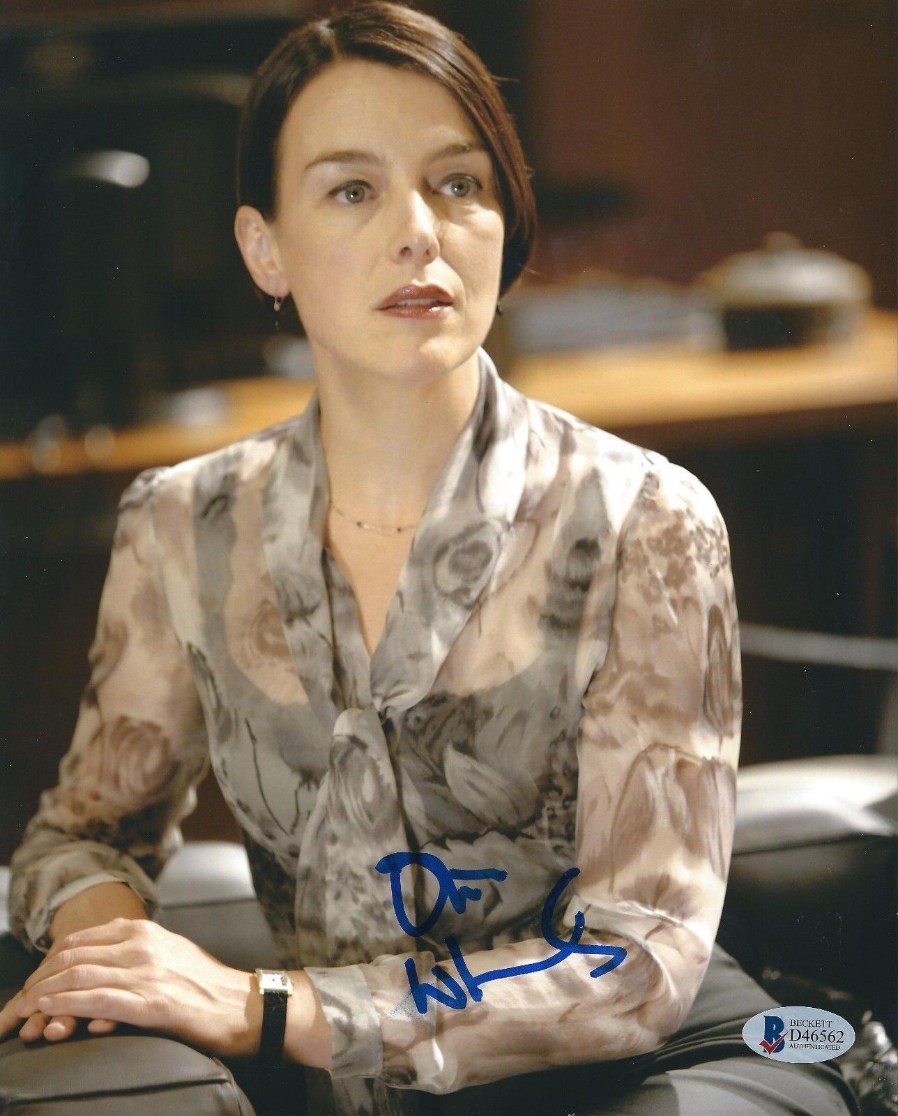 Olivia Williams Signed 8x10 Photo Poster painting *The Ghost Writer *The Sixth Sense BAS D46562