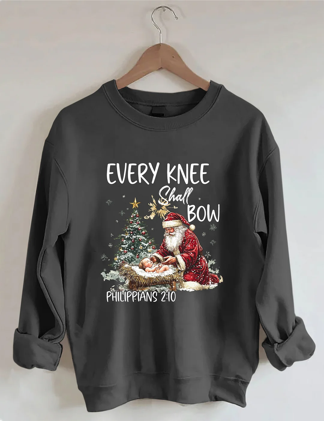 Every Knee Shall Bow Sweatshirt
