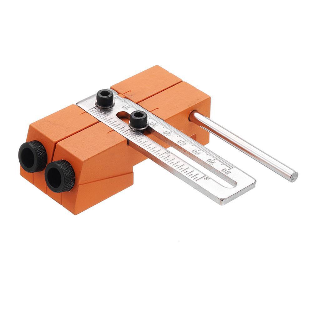 

Woodworking Pocket Hole Jig Kit Drill Bit Guide Carpentry Drilling Locator, 501 Original