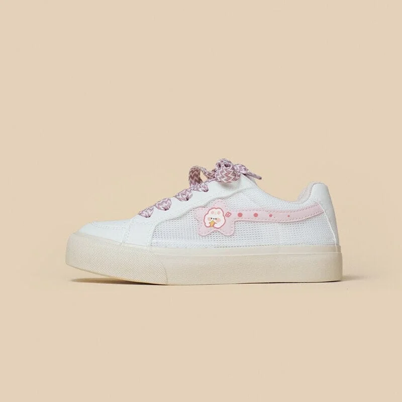 Shooting Pink Star Breathable Mesh Summer Shoes - Women's