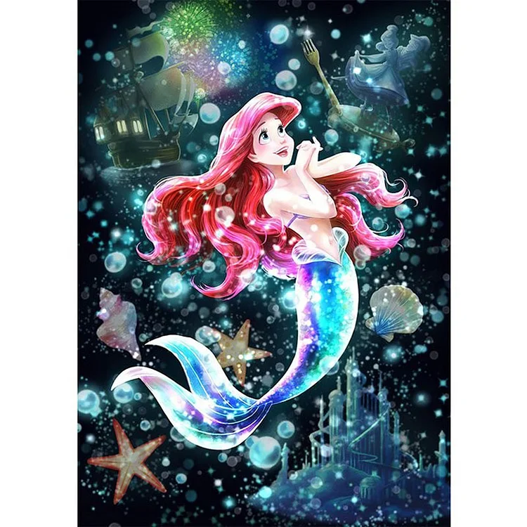 M&R Diamond Painting - 💎Disney Princess bundle💎 Little mermaid