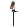 LED Resin Simulation Animal Lawn Ground Plug Lamp Weatherproof Solar Figures Energy-Saving Lighting Easy To Use for Outdoor Patio Yard Balcony Courtyard