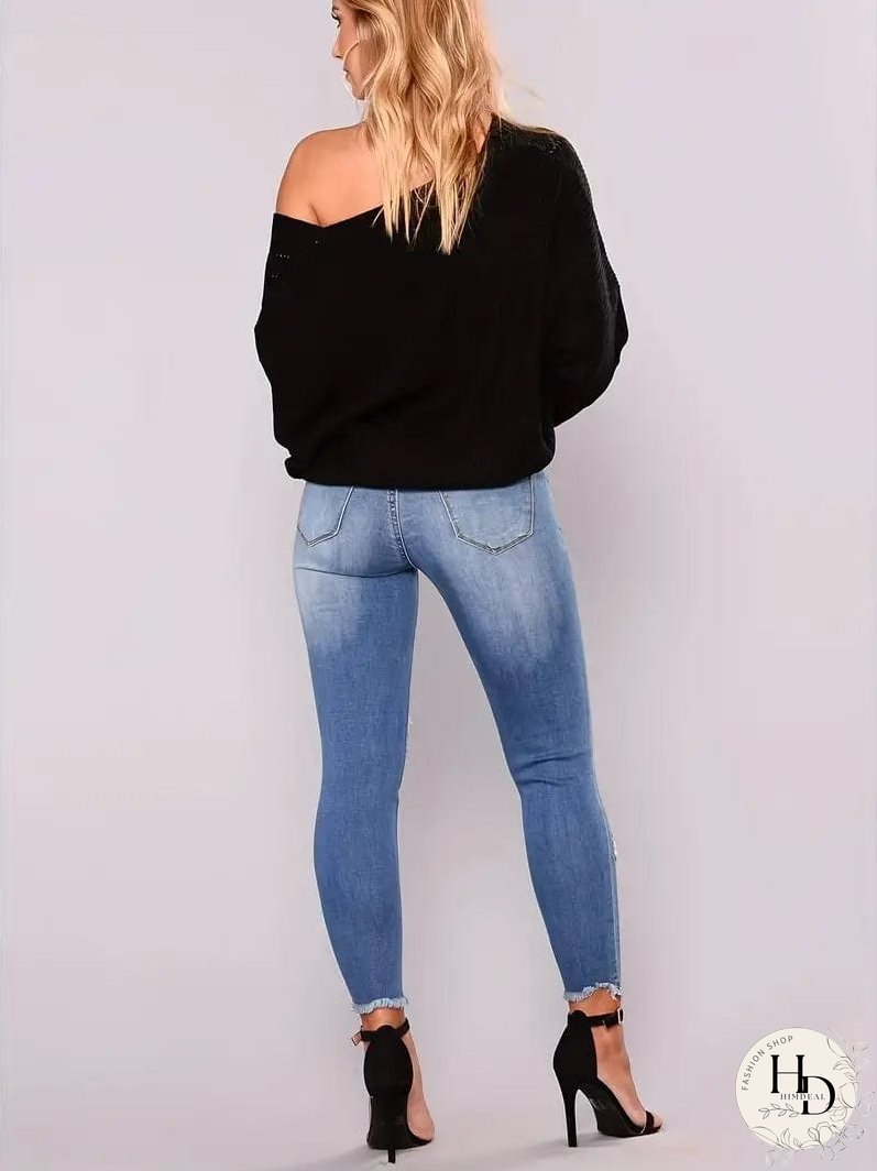 Statement Wide Leg Jeans