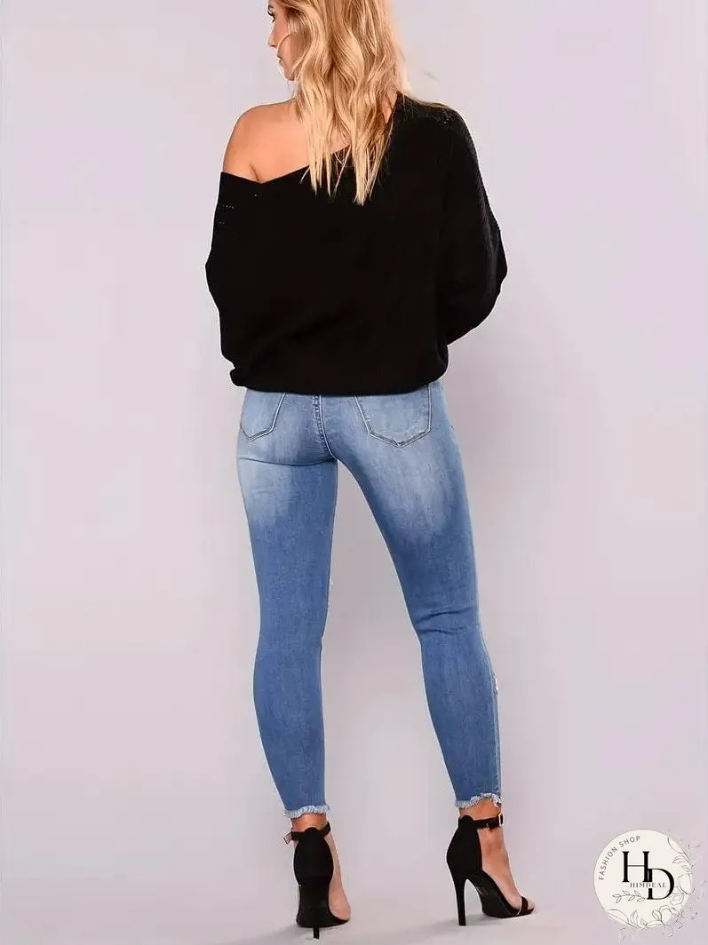 Statement Wide Leg Jeans