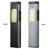 Rechargeable Flashlight with Buzzer Magnetic Work Light Torch for Emergency Use