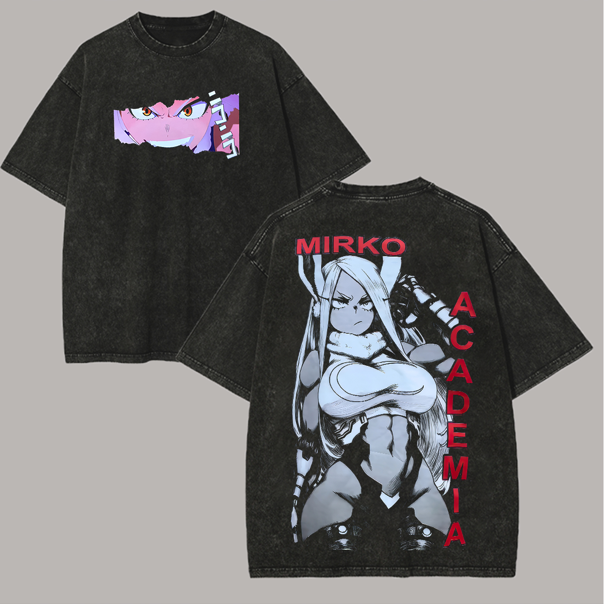 My Hero Academia Mirko Printed Unisex Washed T-Shirt