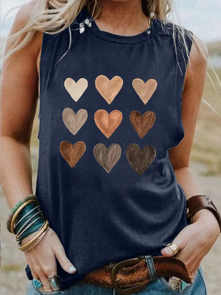 Be Kind Heart Tank Top