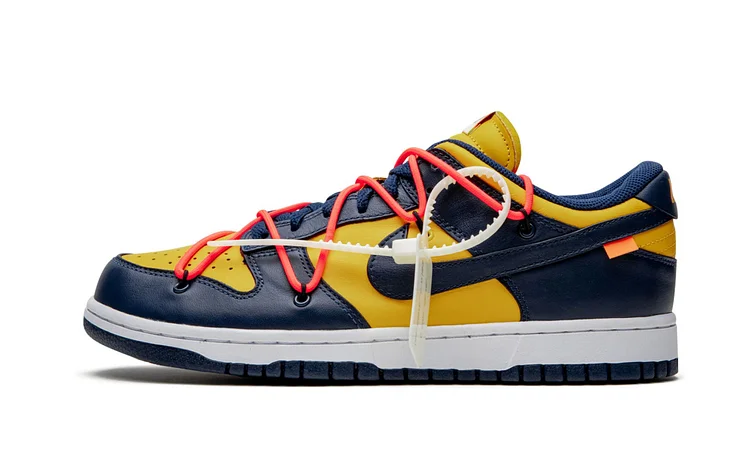 Dunk Low "Off-White - University Gold"