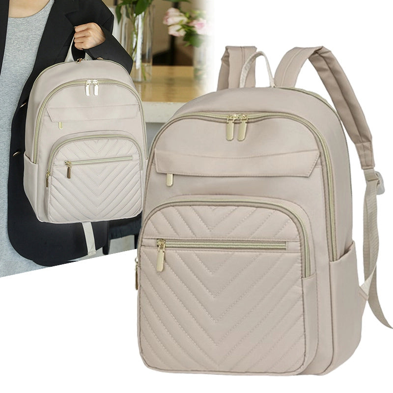 Waterproof Chevron Casual Women’s Backpack