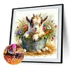 Diamond Painting -DIY Round Drill Lamb