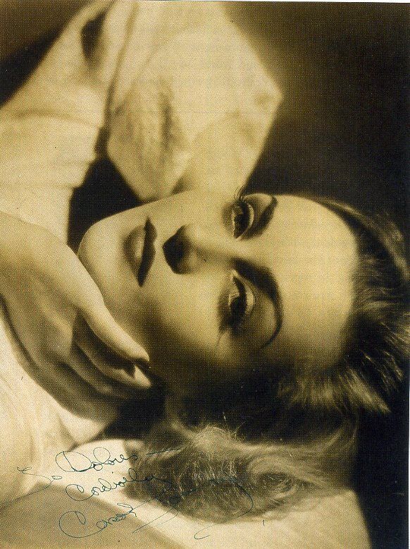 CAROLE LOMBARD Autographed Photo Poster paintinggraph - Film Star Actress - preprint