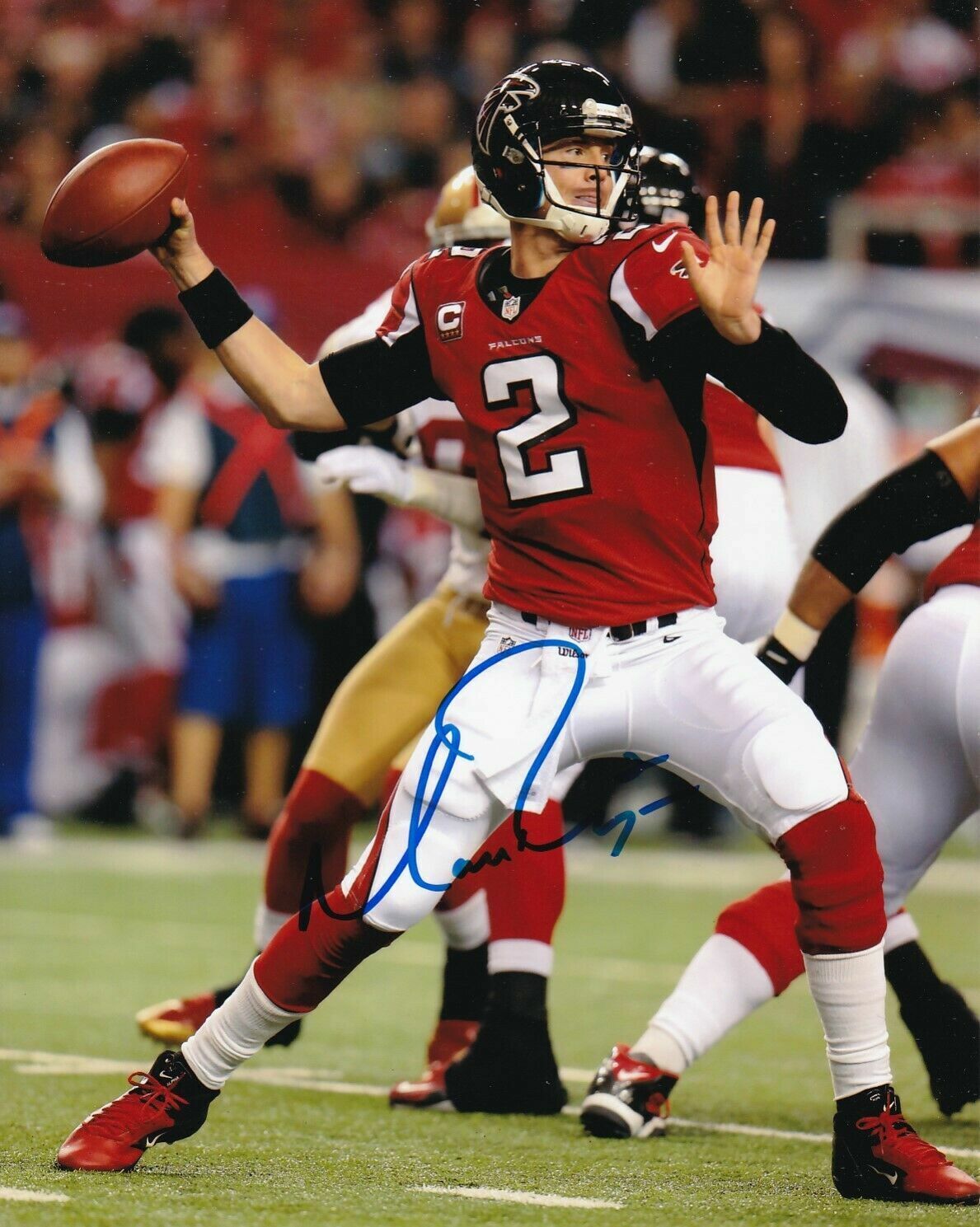 Matt Ryan Autographed Signed 8x10 Photo Poster painting ( Falcons ) REPRINT