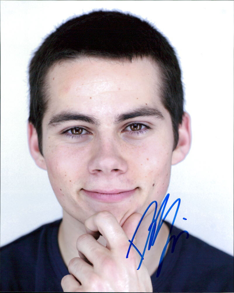 Dylan O'Brien signed authentic 8x10 Photo Poster painting COA