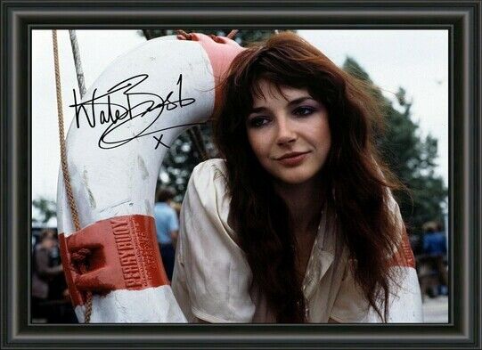 KATE BUSH - A4 SIGNED Photo Poster painting POSTER - HIGH GLOSS PRINT -  POSTAGE