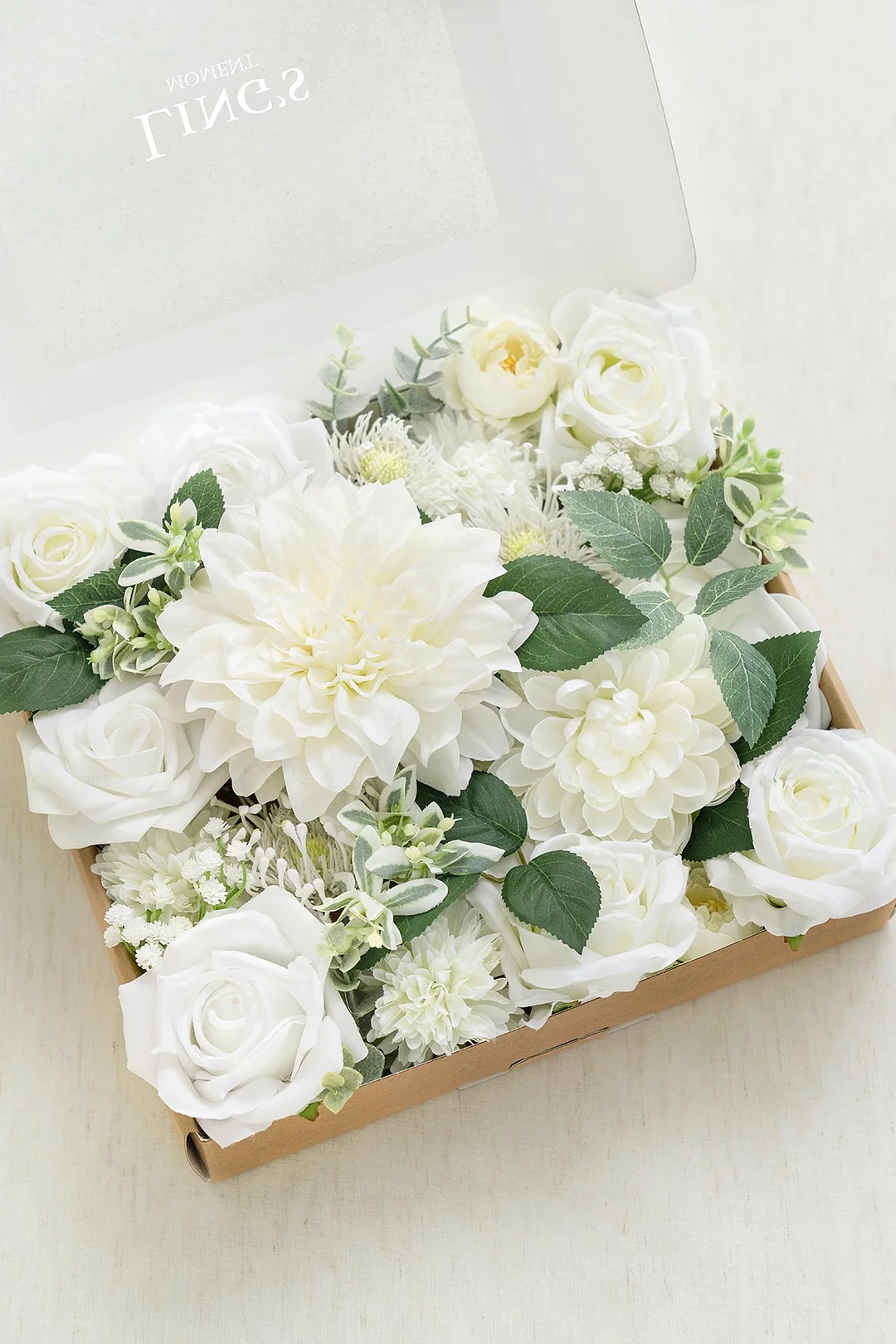 Silk Dahlia Designer Flower Boxes