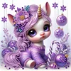 Purple Unicorn - Crystal Rhinestone Diamond Painting