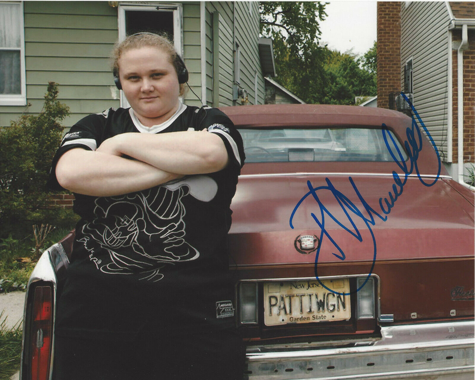 ACTRESS DANIELLE MACDONALD SIGNED AUTHENTIC 'PATTI CAKE$' 8X10 Photo Poster painting 1 COA