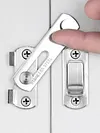 16Pcs Gate Latches Anti-Theft Door Buckle Door Bolt for Barn Door Window Cabinet