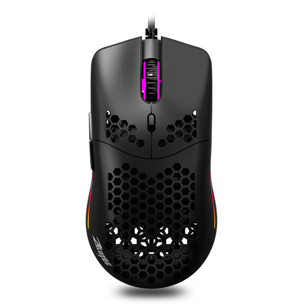 

ZELOTES C7 7 Buttons Honeycomb RGB 16000DPI Wired Gaming Mouse for Computer, 501 Original