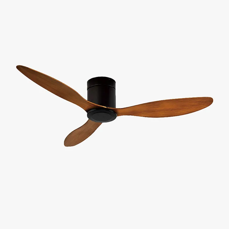 Walters Minimalist 3-Blade DC Ceiling Fan & Wood 52''