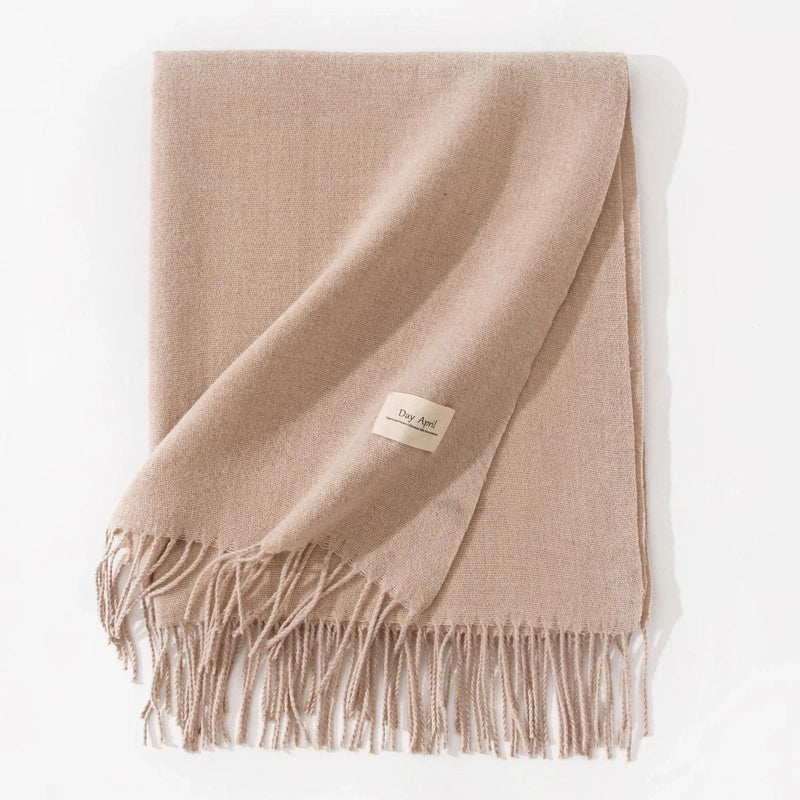 Scarf Winter Warm Windproof Shawl Women’s High-end Korean Style Women’s Cashmere Scarf
