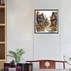 Halloween Pumpkin Street-Full Round Diamond Painting 30*30CM