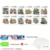 12Pcs Garden Flowers DIY Diamond Painting Greeting Cards for Adult Holiday Gifts