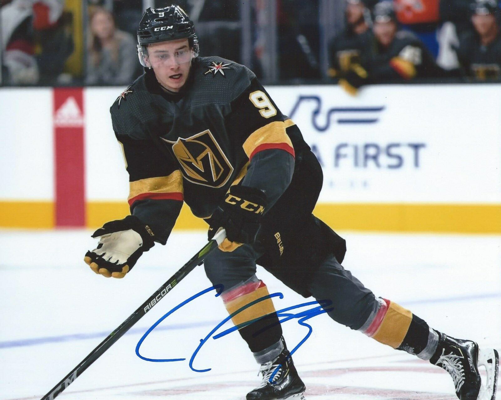 Cody Glass Signed 8x10 Photo Poster painting Vegas Golden Knights Autographed COA B
