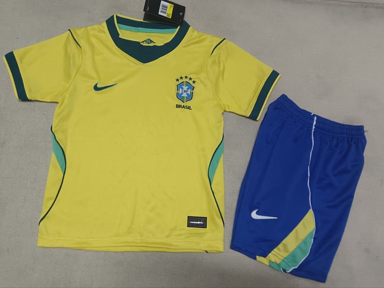 2026-27 Brazil Home Jersey - Adult and Children's Set