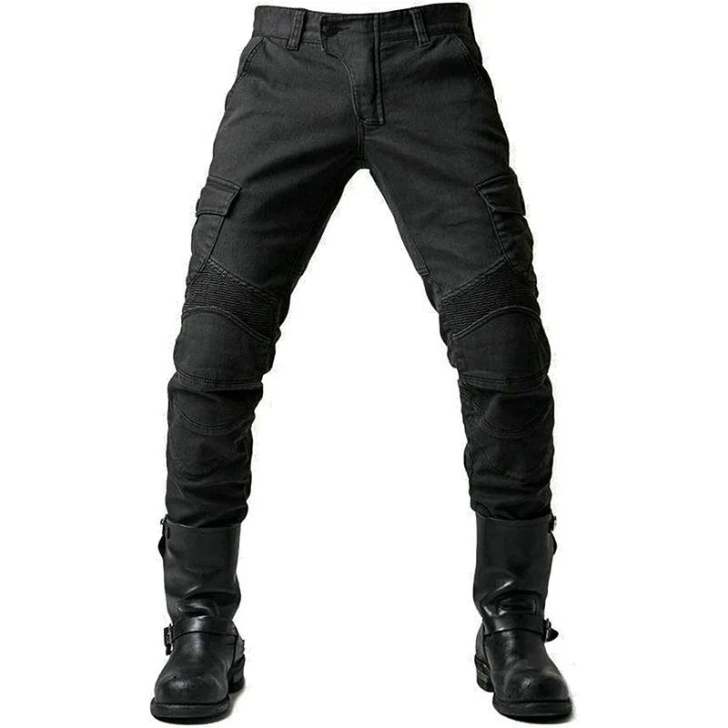 Toloer Motorcycle Protective Pants Men's Motorcycle Skinny Jeans, Breathable And Wear-Resistant Cargo Pants-Outfit Ideas