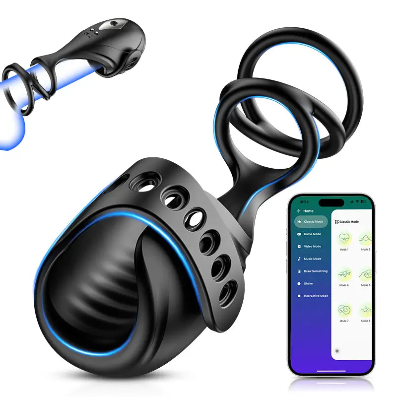 XPGear XG5 Cock Ring — Vibration & App Control