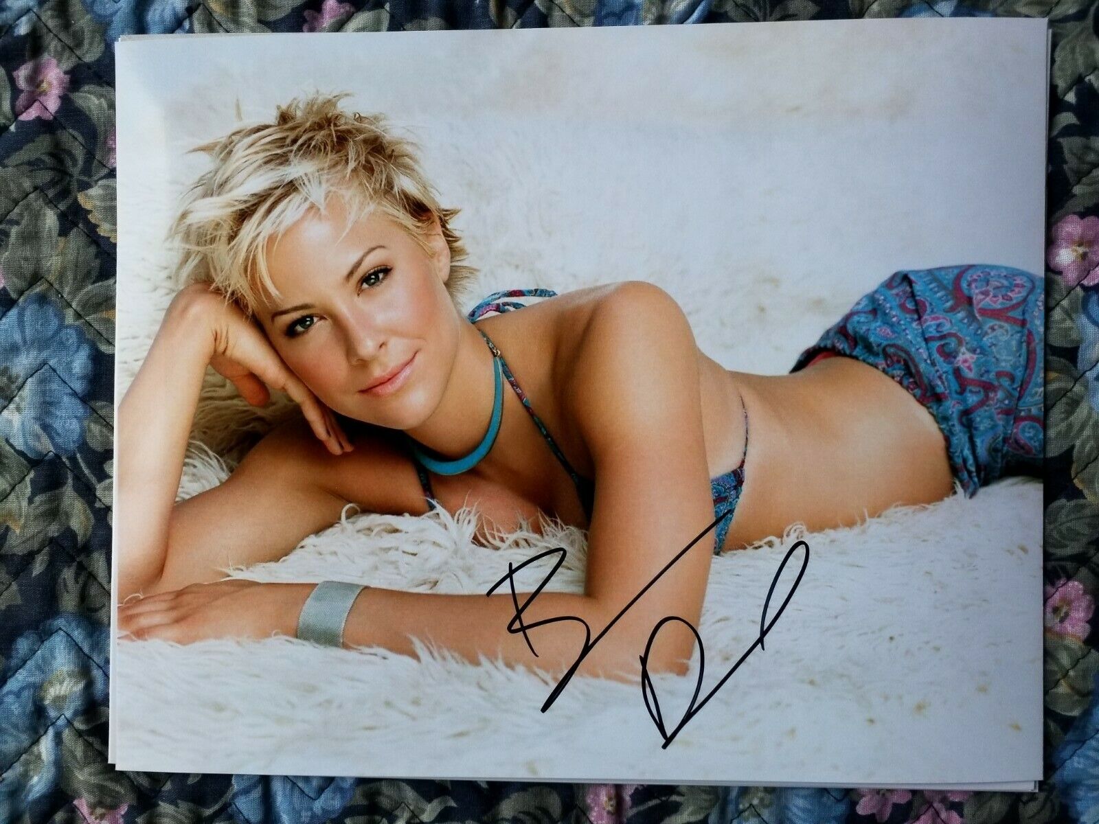 Brittany Daniel Signed Autographed 8x10 Photo Poster paintinggraph Joe Dirt