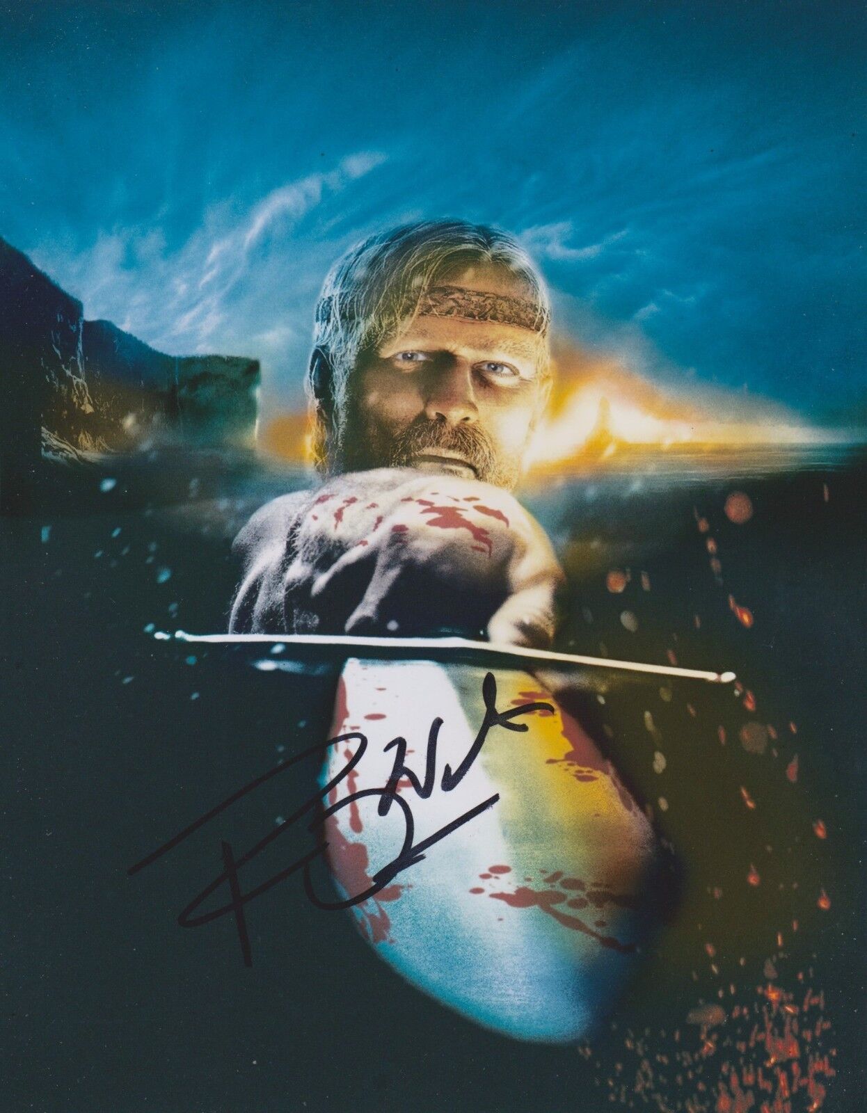 Ray Winstone Signed Beowulf 10x8 Photo Poster painting AFTAL