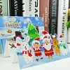 1Pcs Diamond Painting Christmas Theme Greeting Card Set with Envelopes
