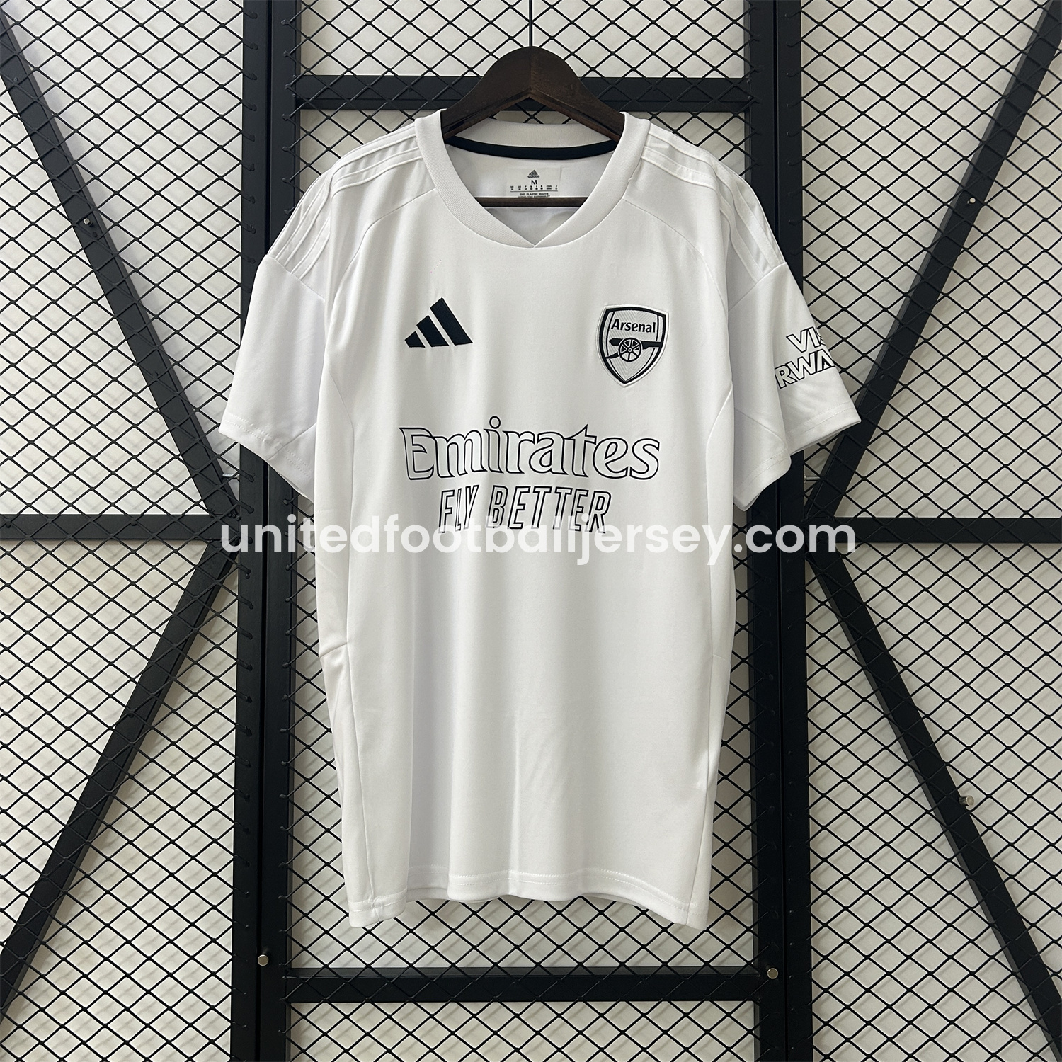 Arsenal 24-25 No More Red White Special Edition Jersey - Fans Version