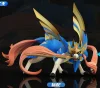 1/20 Scale World Zukan Crowned Sword Zacian & Crowned Shield Zamazenta - Pokemon Statue - Wonder Studio