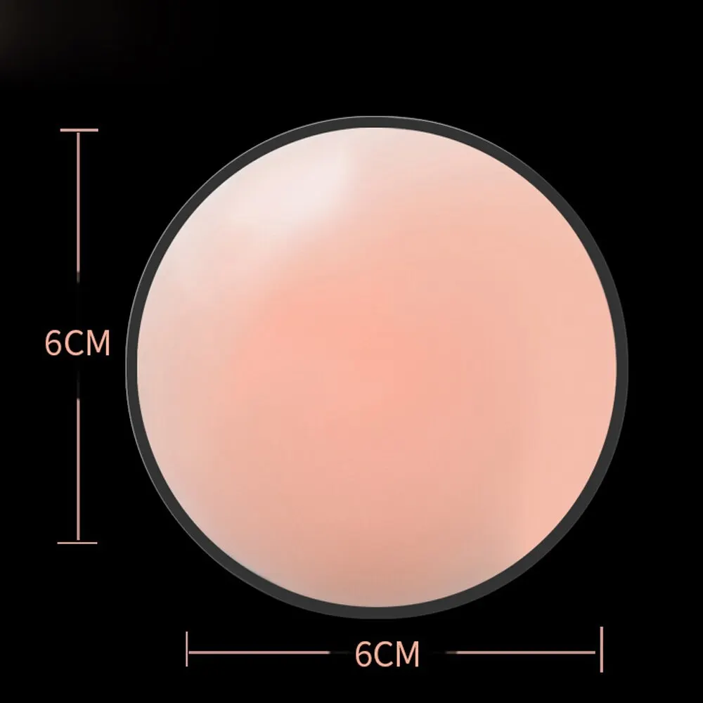 Billionm 5- 10 Pairs Reusable Invisible Nipple Covers Adhesive Silicone Breast Pasties Chest Petals Stickers Reuseable Boob Tape